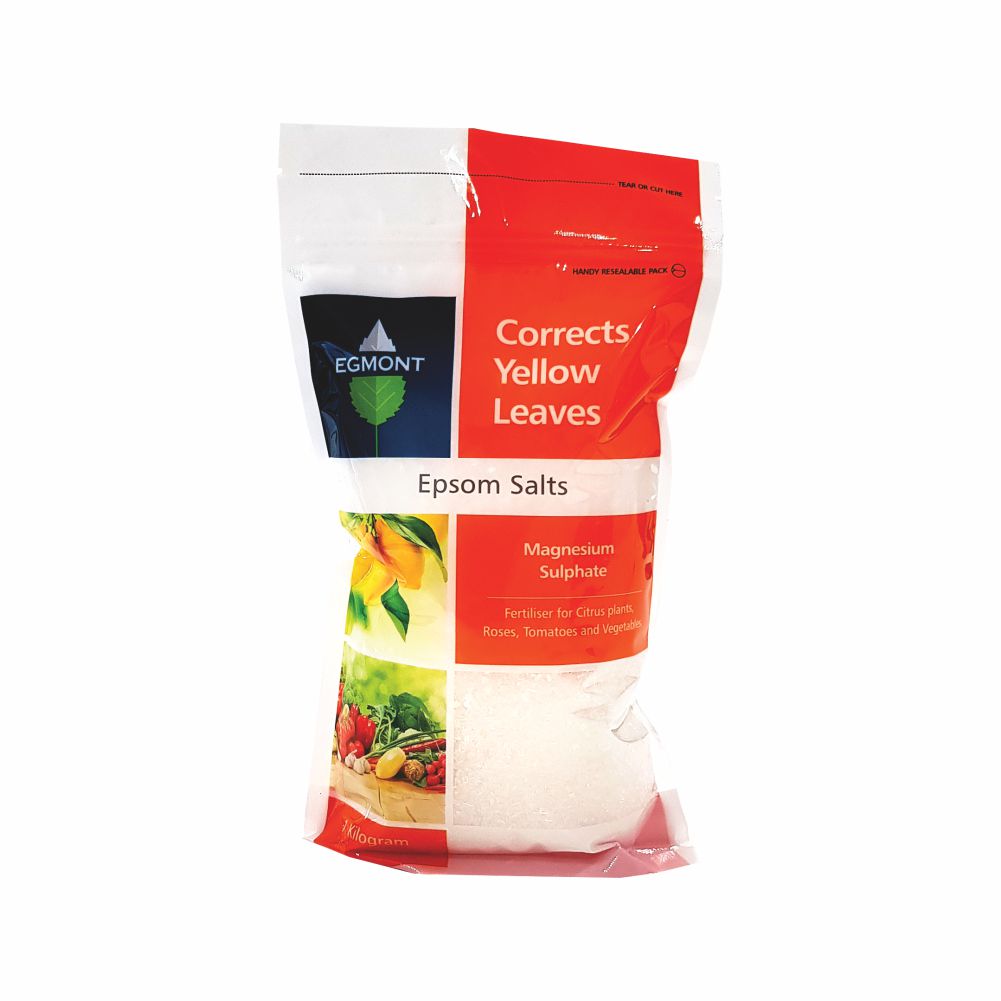 Retail Magnesium Sulphate 1kg - Epsom Salts - Egmont Commercial